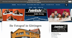 Desktop Screenshot of fotostube-hornig.de